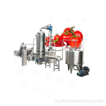 Pajisjet e pastrimit të pastës së domates së frutave